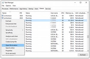 수정됨 - rsEngineSvc 높은 CPU/메모리/디스크 사용량 - 소식