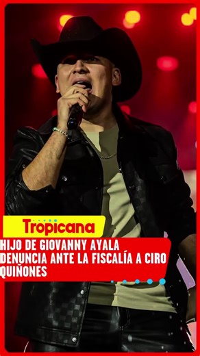 ¡El conflicto entre Giovanny Ayala y Ciro Quiñónez sube de nivel! ⚠️ Sebastián Ayala llevó el caso a la Fiscalía tras denunciar presiones e intimidaciones. 😳 Lo que empezó como un problema musical, hoy ya está en manos de la justicia. ⚖️ #Tropicana #NoticiasDelDía #GiovannyAyala #CiroQuiñonez