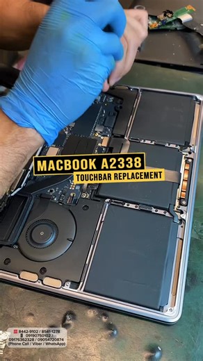 Teamspikelaptopspecialist on Instagram: "💻‼ Laptop Repair for the Day ‼💻 💻 Unit : MacBook Pro A2338 ❓ Problem: Intermittent Touch Bar display 🔧 Solution: Touch bar Replacement 🔧 Status: REPAIRED 📍 : #133 G. Roxas St., Brgy. Manresa, Quezon City 1115 Searchable on; - Google Maps Team Spike Computer Repair Center - Waze Teamspike Computer Repair Center LANDMARK: Corner Sto. Domingo / G.Roxas / Residential Black Gate ☎ 8442-9102 / 8541-1278 📱 09190750102 / 09176362328 / 09054720874 (Phone Ca