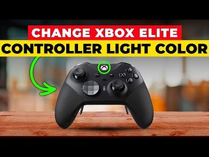 How To Change Xbox Elite Controller Light Color (How To Customize Xbox Elite Controller Light Color)