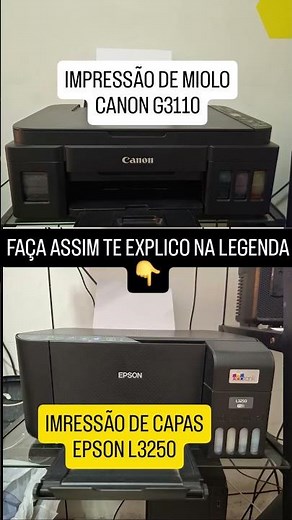 FAÇA DESSA FORMA COM SUAS IMPRESSORAS #grafica #graficarapida #epson #canon
