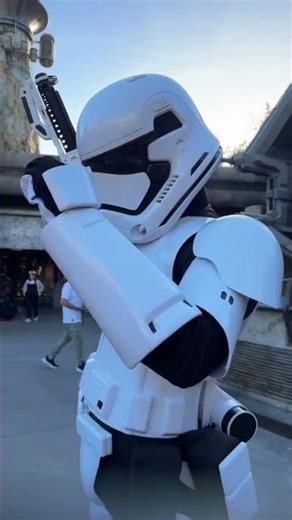 Stormtrooper wanted to see my Id at Hollywood Studios