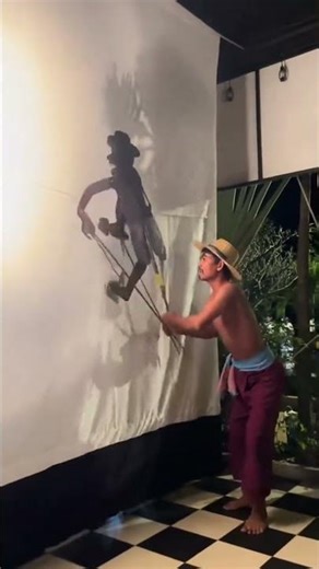 See how they perform puppet shows. #shorts