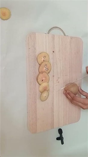 So hard! Sapodilla Slicing 🥥🔪 #asmrsoundscape