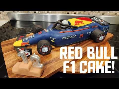 Red Bull F1 Cake