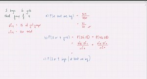 SOLVED: There are 7 students in a class: John; Mary, Ruby, Jane; Tommy; Fed, and Peter: If a SRS (Simple Random Sample) of size 4 is used, how likely Ruby is selected? The chance is close toa.57%.b 62%.C38%d 29%e.32%