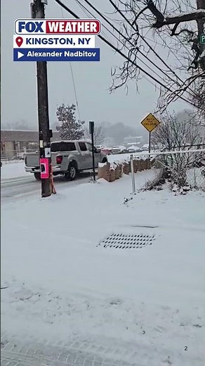 Upstate New York Was Turned Into A Snowy Oasis