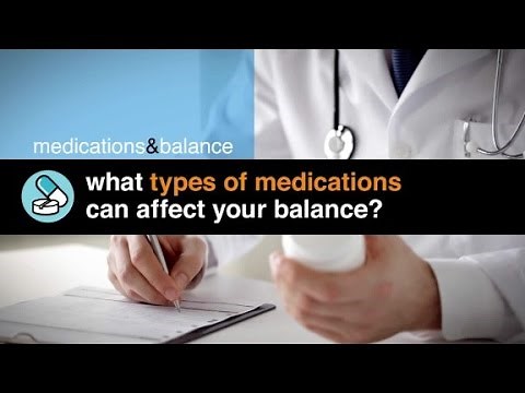 Medications and your balance
