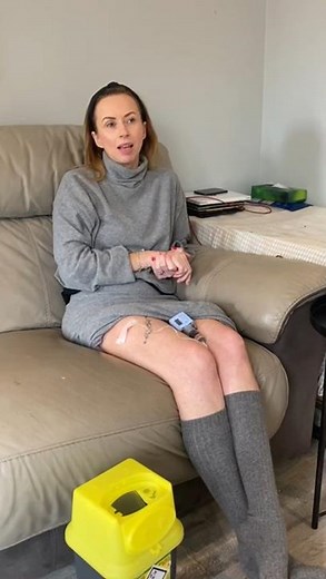 What it’s like for Emma to have an immunoglobulin infusion at home 💉 #GivePlasma #Shorts