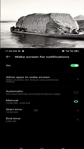 Let Apps Wake Screen + Set Time ⏰📱 (Smart Notification Trick!)