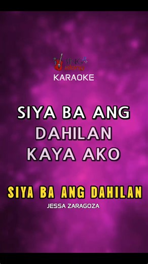 SIYA BA ANG DAHILAN -JESSA ZARAGOZA/karaoke #karaokereels #karaoketime #karaokesongs #karaoke | Sing Along123