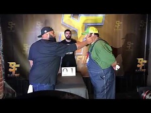 Slapping contest leads to brutal knockout