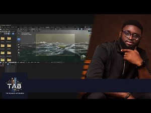 How to create an ocean scene using the ocean modifier in Blender | with Joel