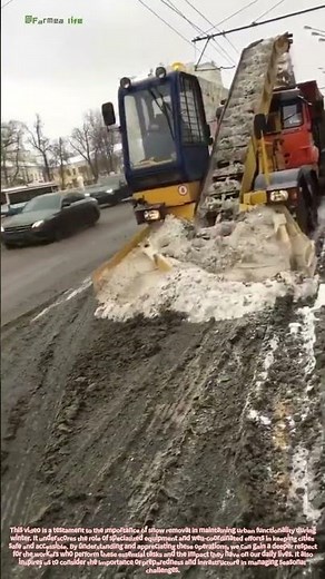 The Art of Snow Removal on Urban Roads
