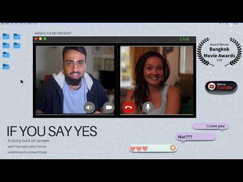 IF YOU SAY YES SHORT FILM 2026 4K | ROMANTIC DRAMA | ENGLISH | Award Winning | #romanticdrama #love