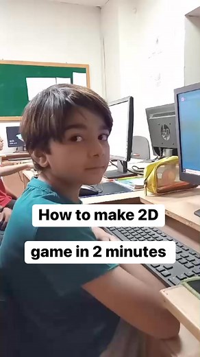 How to make 2D game in 2 minutes at the age of 10? | UTech