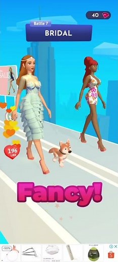 Fashion Battle - Dress up game 👰 Battle 7 - Bridal 🥂 Gameplay Walkthrough 🍀 #fashionbattle #dressup