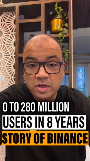 Bitinning on Instagram: "0 to 280 Million Users in 8 years! Story of Binance. #crypto #binance #cryptoexchange #binanceturns8"
