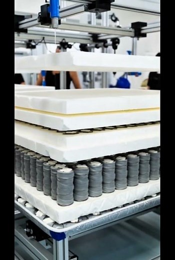 Mattress Factory Tour How Mattresses Are Made Step by Step#mattressmanufacturing #orthopedicmattress