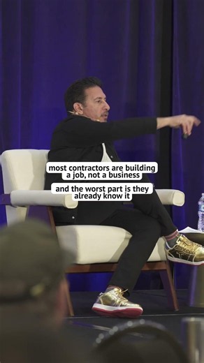most contractors are building a job, not a business and the worst part is they already know it