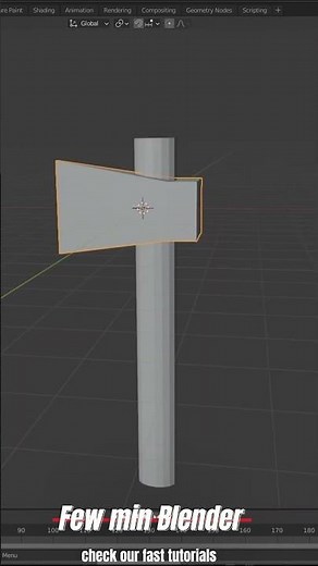 Few minutes Blender - Axe