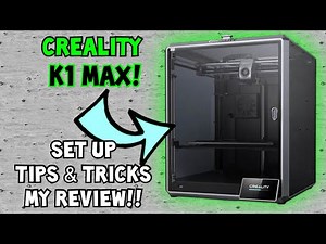 Creality K1 max review | My tips, tricks & more as we get a glimpse of the future of 3D printing!
