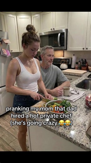 dad might be the one getting cooked 😂 #ai #aiprank #prank #dad #mom | pranks