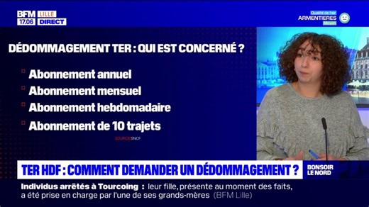 Hauts-de-France: comment demander un dédommagement pour le TER?