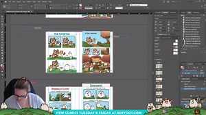 Let's make a Comicbook and Artbook in InDesign! Pt 3