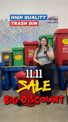 🥳 11.11 SALE 🥳 Trash Bin - Outdoor sorting trash can - Garbage Bin - Garbage Can ✅Impact resistant ✅With or without pedal ✅Available in different sizes and various colors ✅With lid For inquiries and/or orders message us now✉️ Location: Bulacan #trashbin #TRASHCANS #garbagebin #garbagecan #bin #trashcancleaning #trashbincleaning #garbagecollection #recycling #recycle #plastic #outdoor #outdoortrashcan #OutdoorCleaning #project #donation #recycleproject #recyclablematerials #sorting #DirectSuppl