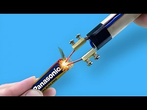 How to Make a Simple Spot Welding Machine! 60-Year-Old Electrician's Homemade Idea | Inventor Bill