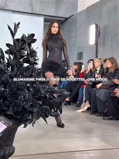 Yasmin Wijnaldum | Blumarine FW25 Runway #blumarine #fw25 #runway #fashionweek #yasminwijnaldum