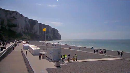 Tréport Plage Cam, France