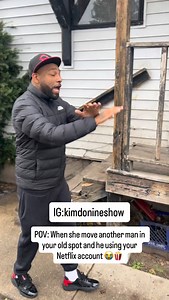 He came over to get his Wi-Fi box😂😂😂 #kimdonineshow #reels #chicago #funny | Jeremy Brandon Anderson