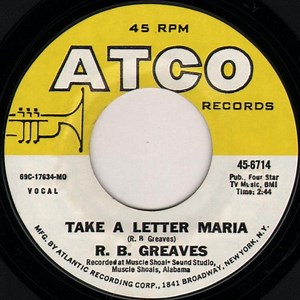 R.B. Greaves - Take A Letter Maria