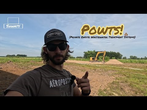 My Trailer House Gets A Septic Mound