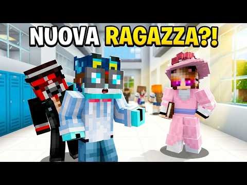 C'È UNA NUOVA RAGAZZA A SCUOLA! SCUOLA DI MINECRAFT 2025!