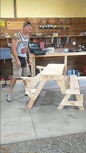 folding bench/picnic table