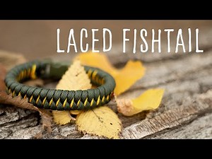 Easiest Laced Fishtail Paracord Bracelet Tutorial