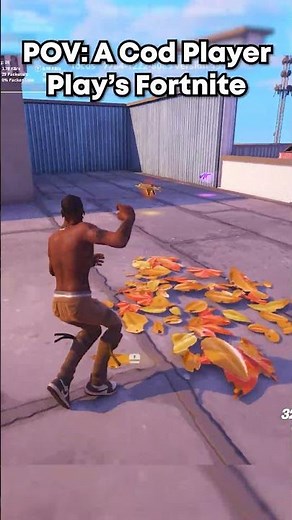 POV: A Cod Player Play's Fortnite 😭⛏️