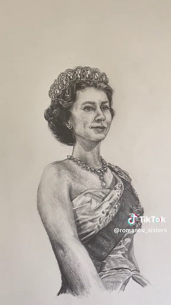 Drawing Queen Elizabeth II: A Tribute to Royal History