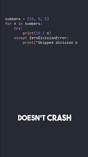 STOP Your Code from Crashing with This INSANE Python Hack! 😱