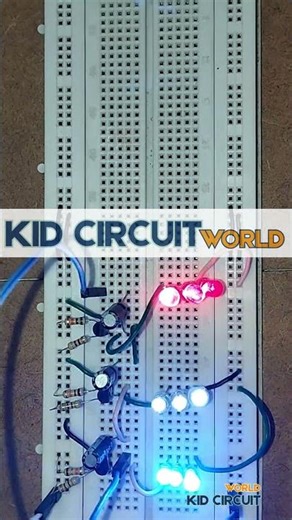 3 Way LED Flasher Circuit 🔥 Easy DIY Electronics Project