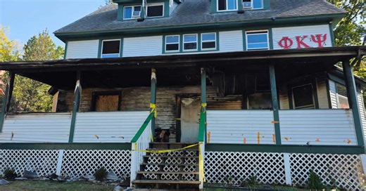 Suspect arrested after occupied Mankato fraternity house set ablaze