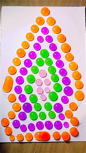 🧡💜💚🩷 #satisfyingcolormixing #relaxing #shorts