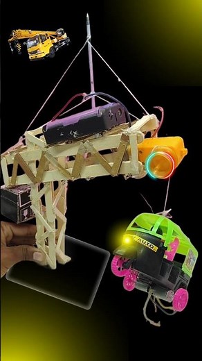 I Built a Mini RC Crane! #shorts #rc #project