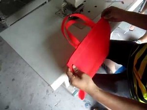 Manual Non Woven Bag Making Machine