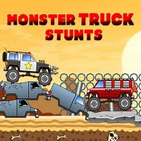 Monster Truck Stunts - Play Monster Truck Stunts Online at TopGames.Com