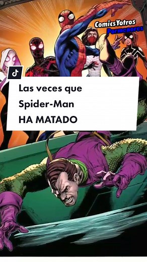 Las veces que Spider-Man ha matado