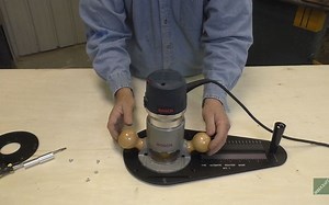 The Ultimate Router Base System - Drilling & Mounting Non-Conforming Routers